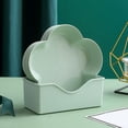thumbnail image 4 of YYV 5-Pack Small Sectioned Tabletop Snack Plates Multi-Use Serving Dishes Dining Table Storage Organizer for Bones Shells Condiments Appetizers Durable Non-Slip Party Platter Set, 4 of 6