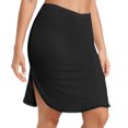 thumbnail image 5 of Half for Women Lace Anti Static Black Underskirt Satin Skirt for Under Dresses, 5 of 5