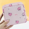 thumbnail image 4 of Cute Portable Sanitary Napkin Storage Bag - Large Capacity Cosmetic Bag with Effect for Stylish Makeup Organization, 4 of 7
