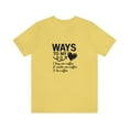 thumbnail image 2 of Way To  My heart Buy Me Coffee, Make Me Coffee, Be Coffee Unisex Tee, 2 of 10
