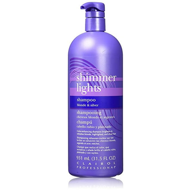Clairol Professional Shimmer Lights Shampooing Blond et Argent 31,5 fl oz