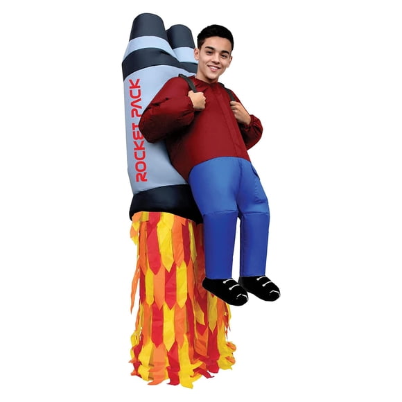 Cohete inflable Cohete Studio Halloween para niños