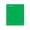 Green, variant on Staples Premium Poly 1-Subject Notebook 8" x 10.5" Wide Ruled 100 Sheets Green (TR51452)