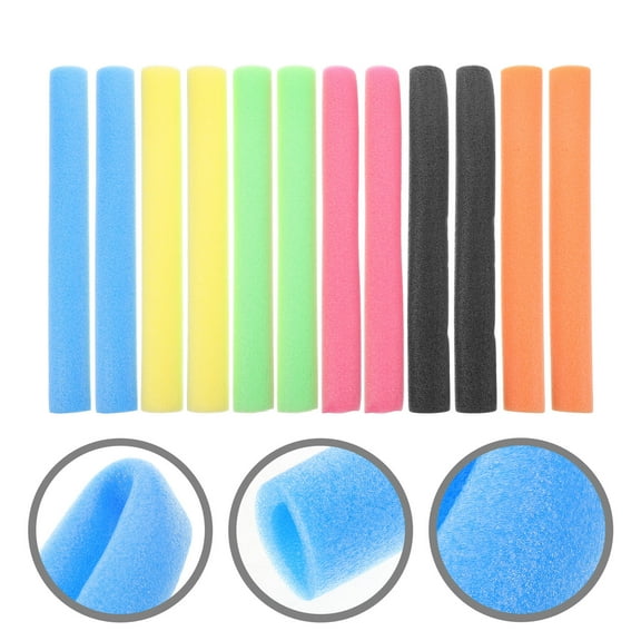 HONITANO Trampoline Pole Foam Cover 12Pcs in Assorted Color 16.1x1.6x1.6in