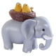 thumbnail image 4 of Estatua de , accesorios de jardín, figura de animal, regalo multifuncional, adorno de paisaje para balcón exterior., 4 of 8