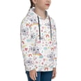thumbnail image 3 of Kdxio Cute Koala Pattern Boys Athletic Unisex Boys Girls Hoodie with Pocket Sweatshirts-X-Large, 3 of 6