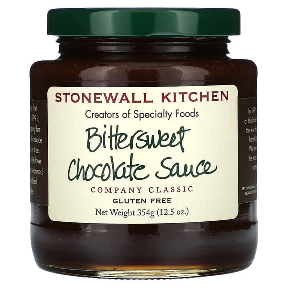 Stonewall Kitchen, Bittersweet Chocolate Sauce, 12.5 oz
