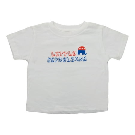 Little Democrat or Little Republic Infant Toddler T-Shirt Boys Girls Tees Cotton