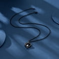 thumbnail image 4 of Heart Shaped Rose Pendant Necklace Ladies Heart Necklace Heart Urn Necklace for Ashes Memorial Cremation Jewelry for Women Men Human, 4 of 6