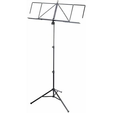 - Konig & Meyer 10062.015.55 Music Stand Robby Plus - Extra Wide Expandable Desk - Sturdy Base - Adjustable Height - Compact - Professional Grade for Musicians - German Made - Black