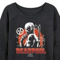 thumbnail image 3 of Marvel Deadpool & Wolverine - Sketch Doodles - Women's French Terry Pullover Sweatshirt, 3 of 5