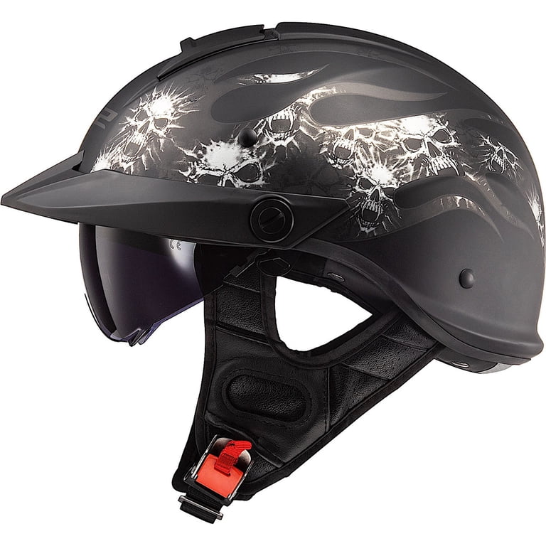 https www.amazon.com ls2-helmets-motorcycle-helmet-sunshield dp b0196lbjwq LS2 Helmets Strobe II Modular Motorcycle Helmet W/ SunShield (Gloss Black LS2 Helmets Bagger Motorcycle Half
