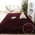thumbnail image 3 of LELINTA 15.75 x 23.62 inch Super Soft Fluffy Floor Rug Washable Shag Rug Cozy Furry Rugs Area Rug Bedroom Dining Room Anti-skid Carpet Yoga Mat Child Play Mat, 3 of 5