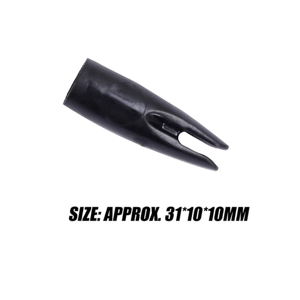 Outsourcing Tail Nock 10/30 Uds. Herramienta de tiro con arco cola Nocks práctica 8mm subcontratación Nock cola ligera Sywqhk Para Estrenar