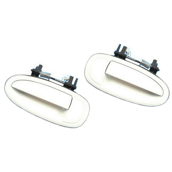 CF Advance For 95-99 Toyota Avalon Rear Left and Right Outside Door Handle Pair Set of 2PCS 040 Super White II 1995 1996 1997 1998 1999