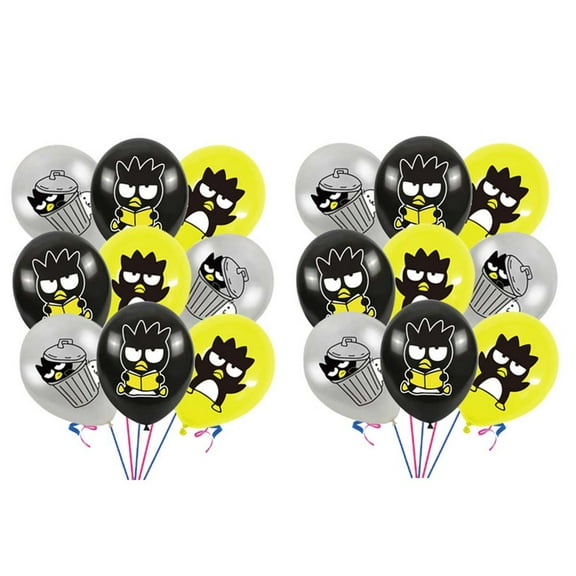 Badtz maru Balloons Party Supplies Birthday Favors Decorations Decor Kit Latex