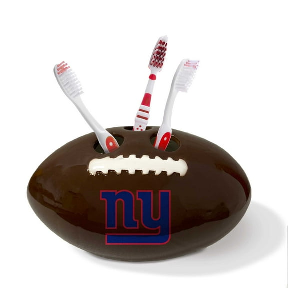 Pegasus New York Giants Team Ball Toothbrush Holder