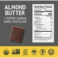 thumbnail image 5 of Hu Almond Butter & Puffed Quinoa Dark Chocolate Bar, 2.1 Oz (Pack of 24), 5 of 5