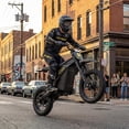 thumbnail image 6 of Heybike Villain Electric Dirt Bike for Adults, 52V 26AH Battery Ebike, 14"/12" Fat Tire Electric Motorcycle for Teens, UL 2849, 6 of 10