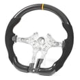 thumbnail image 3 of Volante de coche, volante de fibra de carbono, volante plano, volante automotriz, confiable y duradero, 3 of 9