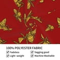 thumbnail image 5 of Balery Hohey Bee Golden Pattern Tapestry 60x51 Inches - Large Wall Hanging Tapestry for Bedroom, Living Room, Dorm Decor - Artistic and Aesthetic Room Decor, 5 of 9