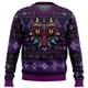 thumbnail image 2 of Suéter navideño feo con estampado sin costuras de máscara de Majora, jersey para hombre y mujer, jersey de cuello redondo, ropa navideña, sudadera nueva 2025, 2 of 3