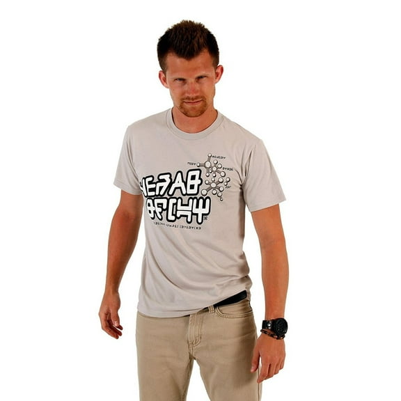 Star Lord Designs Adult Silver T-shirt