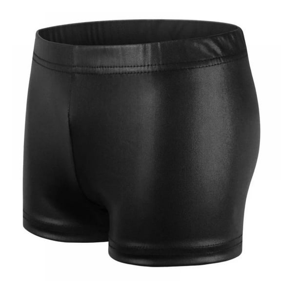 XBASW Kids Teen Girls' Gymnastics Shorts Sparkle Glitter Dance Shorts Athletic Bottoms 5-14 Years