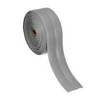 Uxcell Wall Corner Protector 1.6 in x 9.8 Ft, Self Adhesive Wall Corner Peel and Stick Molding for Ceiling Countertop, Gray