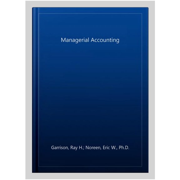Pre-Owned Managerial Accounting