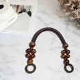thumbnail image 6 of Wooden Bead Bag Handle 48 Strap Purse Handles Strap Replacement DIY , Coffee, 6 of 9