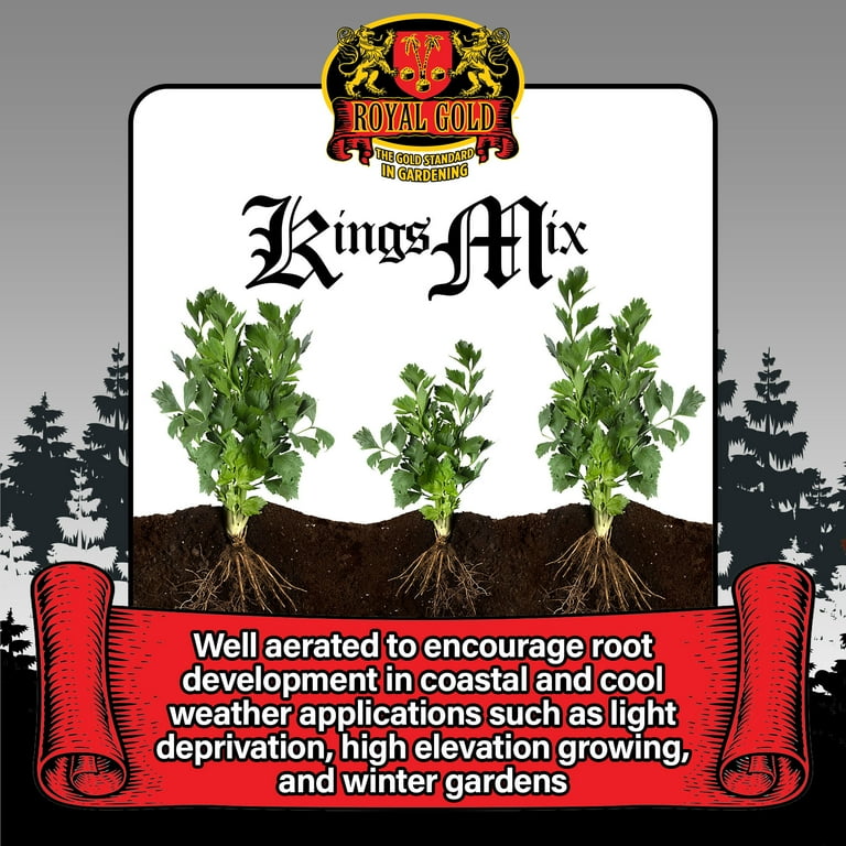 Royal Gold Kings Mix All Purpose Growing Medium, Coco Peat Blend