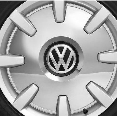 Genuine OE Volkswagen Disk C2R Wheel Center Cap - Chrome - 5C0-601-149-C-QZQ