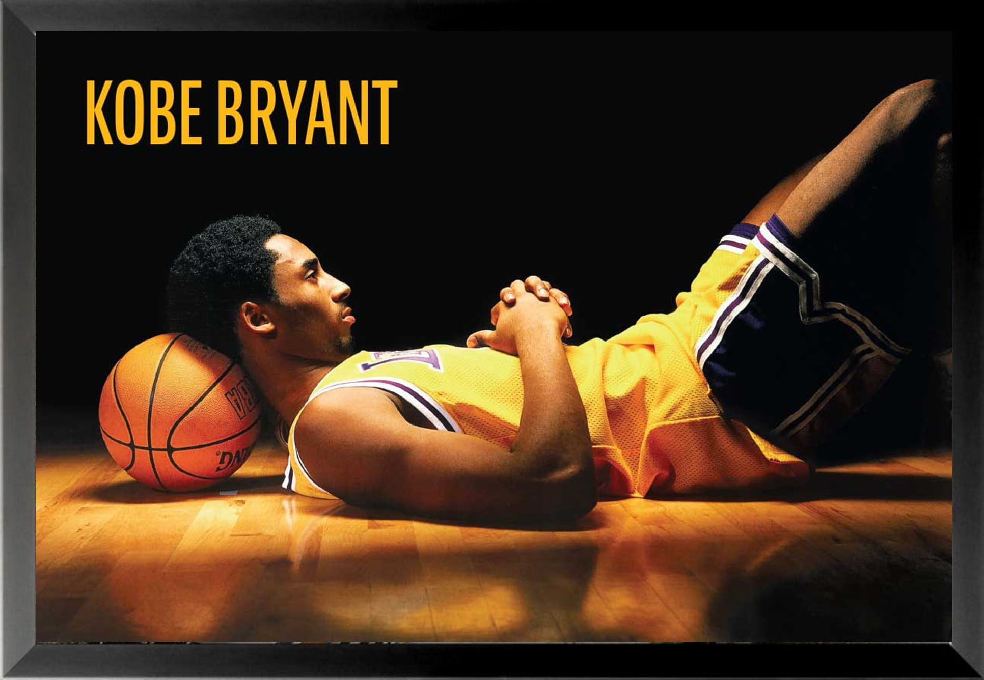 Kobe Bryant limited edition color prints on matted paper and stretched canvas FREE shipping