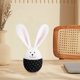 thumbnail image 5 of Decoración de conejo de Pascua – Decoración de muñeco gnomo | Acento de mesa de primavera, adorno de granja, artesanía de sisal | Chimenea, exposición de la mesilla de noche | Figura sin rostro | 1 PC, 5 of 6