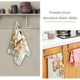 thumbnail image 3 of Dreamtimes Watercolor Hummingbird Flower Hand Towels 2 PCS, Spring Floral Birds Kitchen Towel Ultra Soft and Highly Absorbent,Decorative Fingertip Face Towel for Bathroom Hotel, 28.3"x14.4", 3 of 6