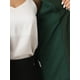 thumbnail image 5 of INSPIRAR CHIC Conjunto de Traje de 2 Piezas para Mujeres Blazer con Solapa Muesca Vestido en Capas S Verde Oscuro, 5 of 6
