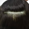 thumbnail image 7 of LYRICAL HAIR Toupee for Men Indian Human Hair Replacement System All Lace Mens Toupee French Lace Hairpieces for Man Bleached Front Knots Mens Hair Piece Unit, 7 of 7