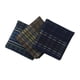 thumbnail image 1 of Paquete de 3 Pañuelos con Estampado de Cuadros, , Pañuelos Cuadrados de Bolsillo, 1 of 9