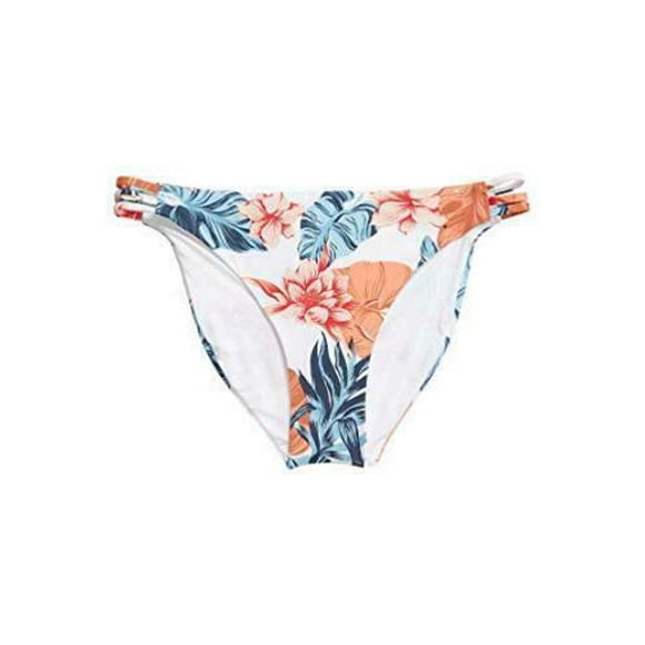 Roxy Swim Classics Full Coverage Floral Bikini Bottom ( L )