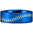 thumbnail image 5 of Tungsten Baseball Stitch Ring, 5 of 6