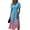 Light Blue, variant on Easter Dresses for Women Casual Plus Size Wrap V Neck Solid Color Tunic Dress Casual Summer Short Sleeve Dress 2026