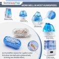 thumbnail image 3 of [2025 VER] Limpiador humidificador 20X, cartucho de desmineralización para humidificador compatible con bola de limpieza de desmineralización Protec, reemplazo de filtro de humidificadores Homedics y, 3 of 5