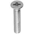 thumbnail image 4 of Uxcell Tornillos de cabeza plana M3x16mm, tornillo cruzado Phillips, acero inoxidable 304, fijaciones, paquete de 50, 4 of 5