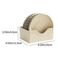 thumbnail image 3 of Uutvmp 10Pcs Shell Shaped Dinner Plates, Dinnerware Dishes Set, 6 Inch Food Plate Saucers Tray Fruits Snack Bowls BPA Free, 3 of 6