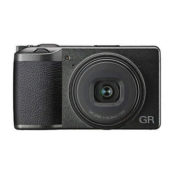 Ricoh GR III Digital Compact Camera, 24mp, 28mm f 2.8 lens with Touch Screen LCD (International Model)