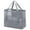 Grey, variant on Large Travel Beach Bag - Mesh Organizer Pouch - Lightweight Foldable - for Swimwear, Towel Accessories - Polyester