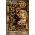 thumbnail image 2 of Allstar African Contours Collection Bears Area Rug (3' 9" x 5' 1"), 2 of 7
