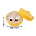thumbnail image 2 of Giant Dumpling Squishy Stress Relief Desk Fidget, Jumbo Soft Squeeze Decompression Squishy with Steamer Box for Office, Home Desk Decor, 2 of 5