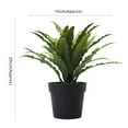 thumbnail image 6 of Hloma Simulation Bonsai Realistic Looking Clear Veins Fade-Resistant Non-Wither Eco-friendly Bright Color Plastic Fake Potted Plants Dining Table Ornament Home Supplies, 6 of 8
